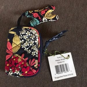 Vera Bradley Tune In Happy Snails pattern